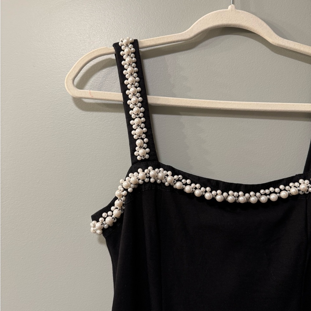 FINESSE BLACK MINI DRESS - Picture 2 of 6